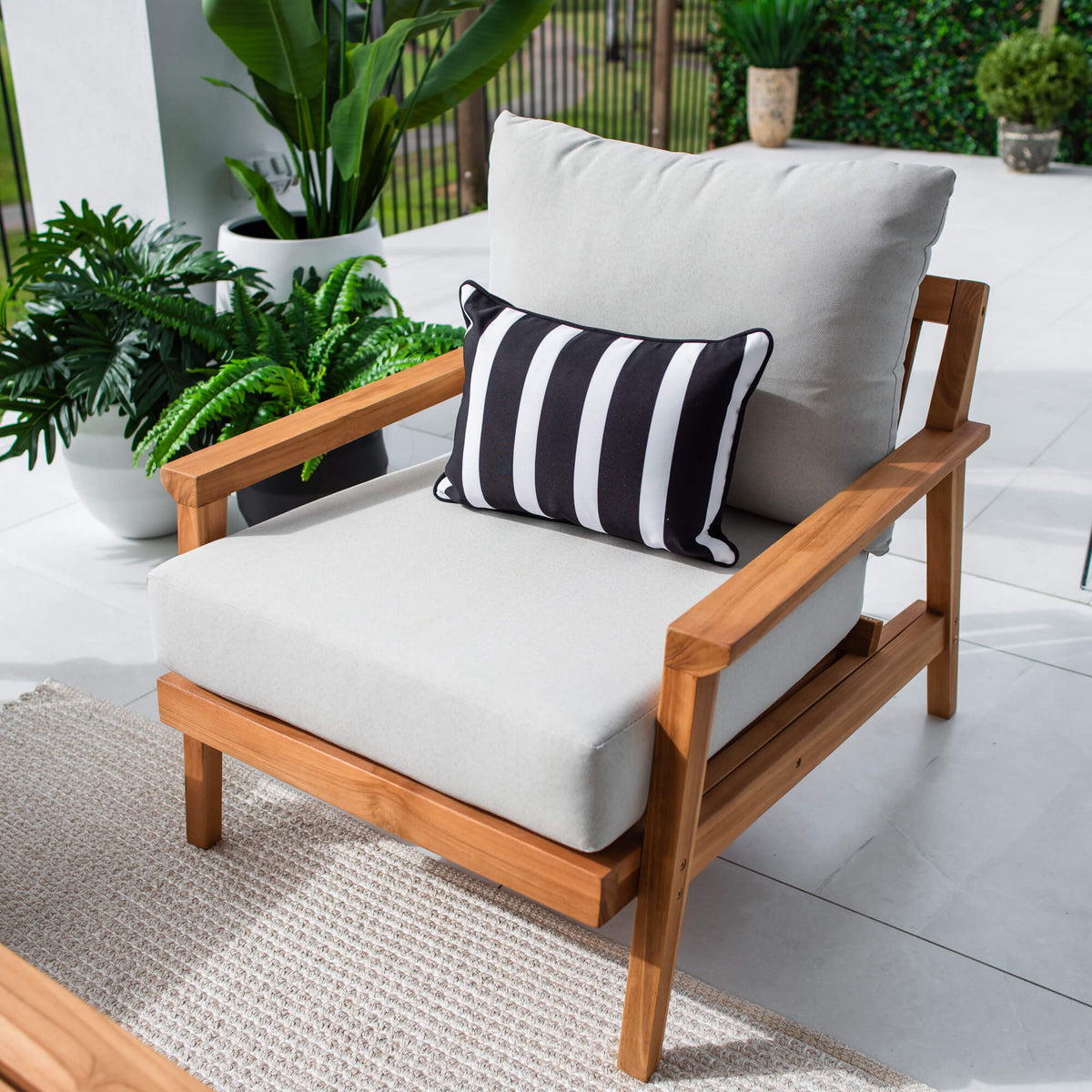 best-outdoor-furniture-Peru Teak 3 - 4pce - Outdoor Lounge Setting #color_TEAK