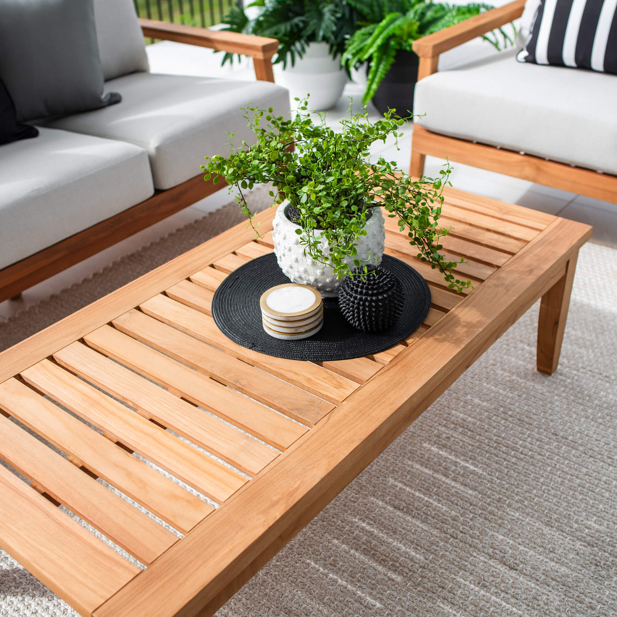 best-outdoor-furniture-Peru Teak 3 - 4pce - Outdoor Lounge Setting #color_TEAK