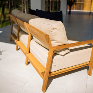 best-outdoor-furniture-Summit 3 - 4pce Teak Outdoor Lounge