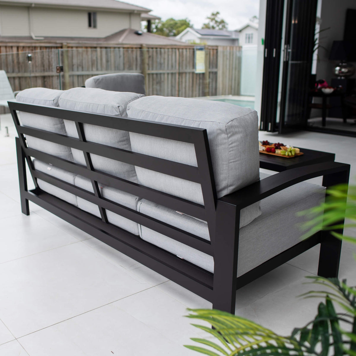 best-outdoor-furniture-Tahoe 3 - 4pce - Outdoor Lounge Setting #color_BLACK