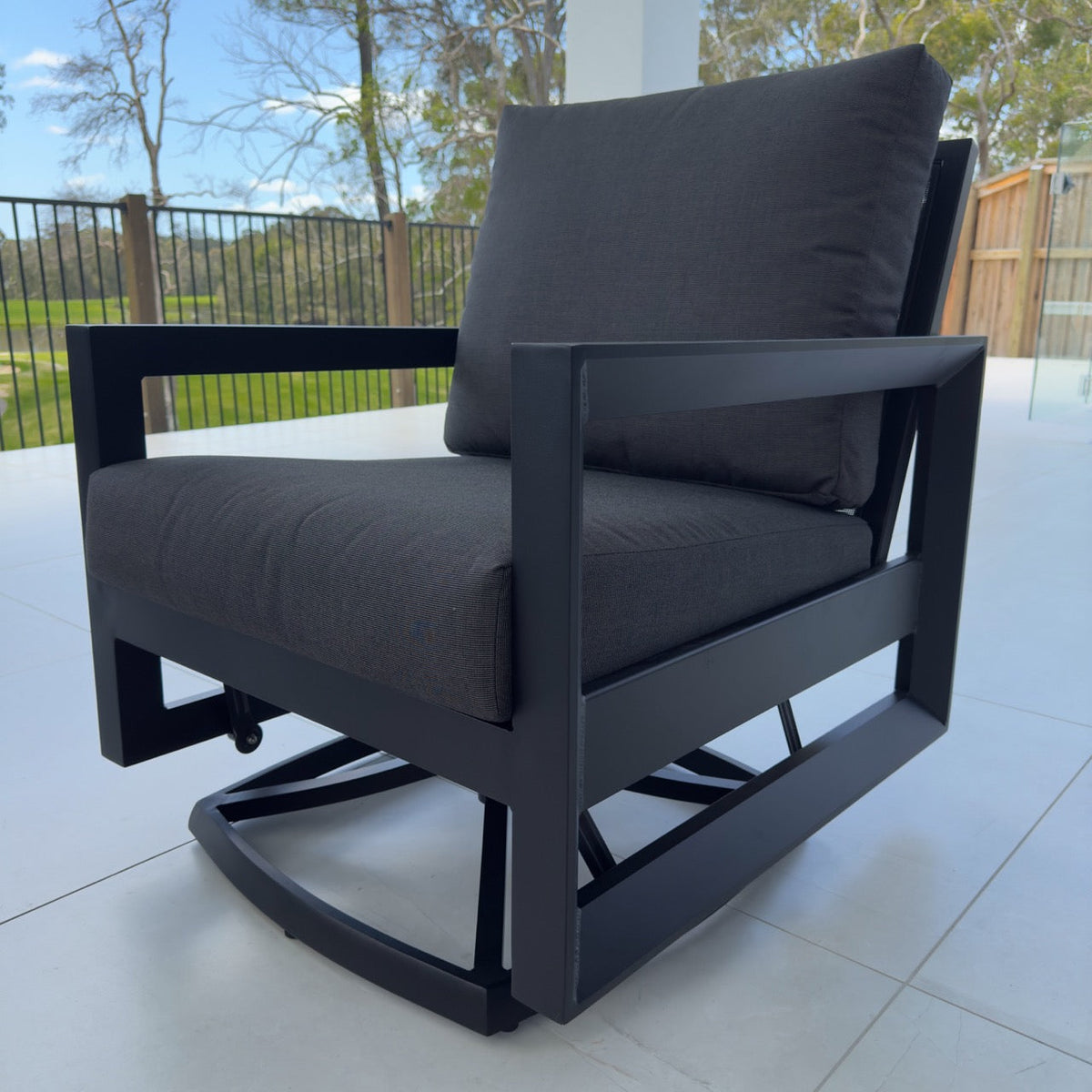 best-outdoor-furniture-Taylah Swivel 3 - 4pce - Outdoor Lounge Setting #color_BLACK