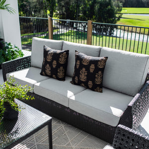 best-outdoor-furniture-Voyage 3 - 4pce - Outdoor Lounge Setting #color_BLACK