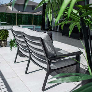 best-outdoor-furniture-Bermuda 2 Seater - Outdoor Lounge #color_BLACK