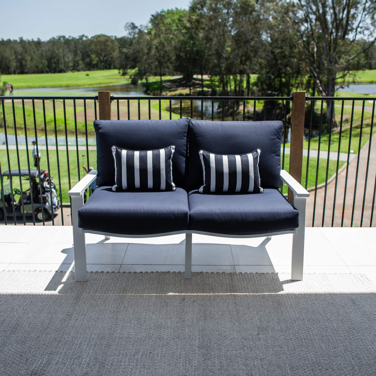 best-outdoor-furniture-Bermuda 2 Seater - Outdoor Lounge #color_NAVY 