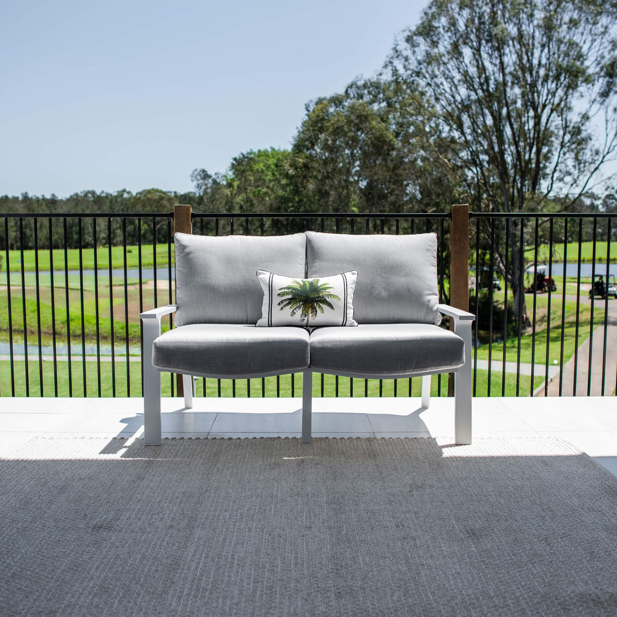 best-outdoor-furniture-Bermuda 2 Seater - Outdoor Lounge #color_GREY