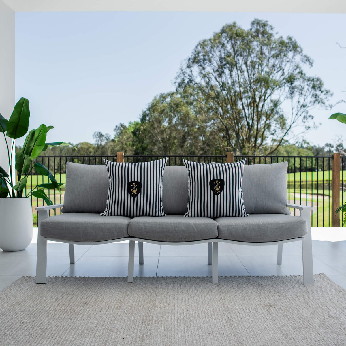 best-outdoor-furniture-Bermuda 3 Seater - Outdoor Lounge #color_GREY
