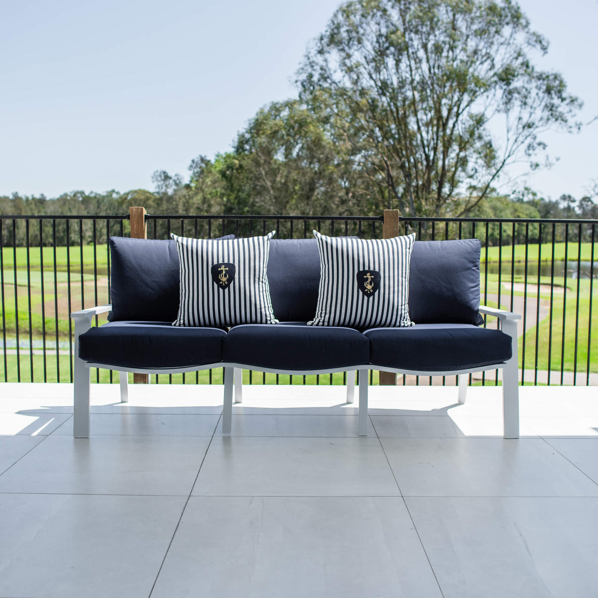 best-outdoor-furniture-Bermuda 3 Seater - Outdoor Lounge #color_NAVY