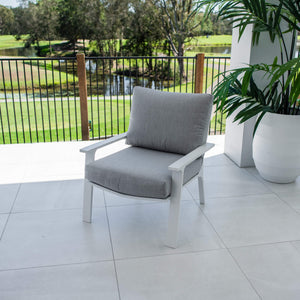 best-outdoor-furniture-Bermuda Single Sofa - Outdoor Lounge #color_WHITE