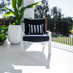 best-outdoor-furniture-Bermuda Single Sofa - Outdoor Lounge #color_NAVY