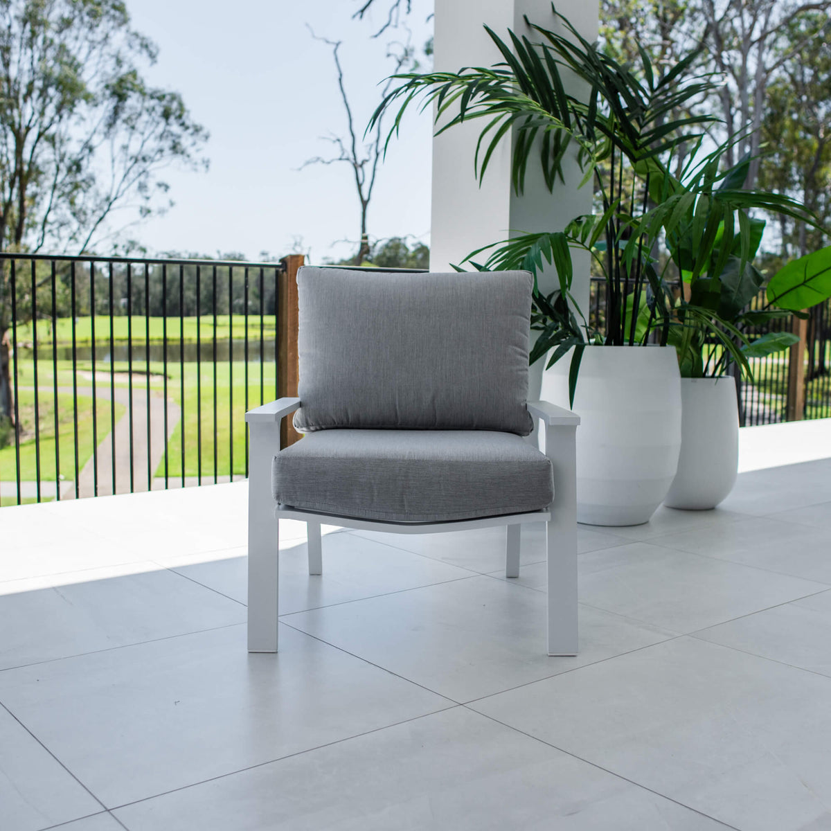 best-outdoor-furniture-Bermuda Single Sofa - Outdoor Lounge #color_WHITE