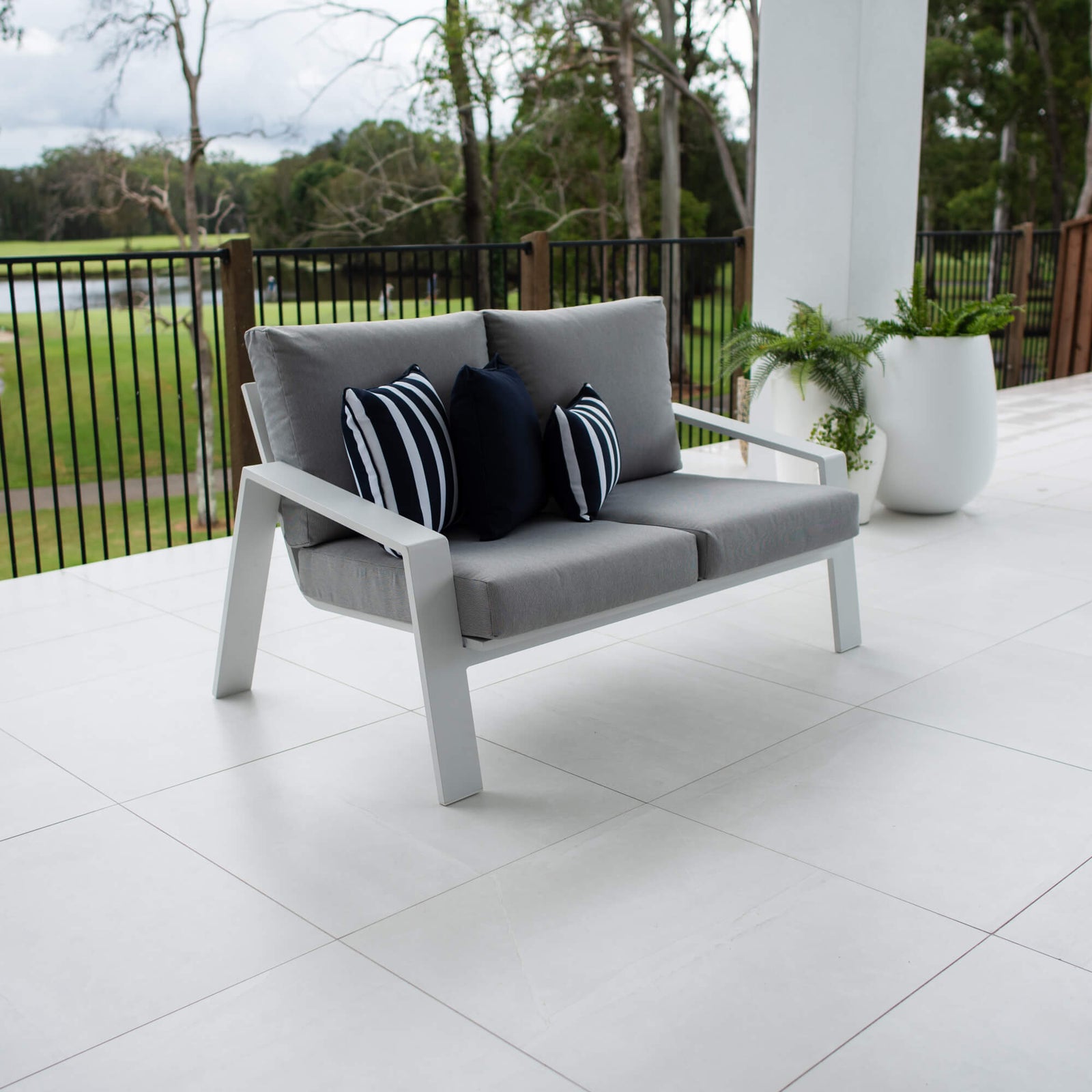 best-outdoor-furniture-Monica 2 Seater - White/Grey Outdoor Lounge Single #color_WHITE