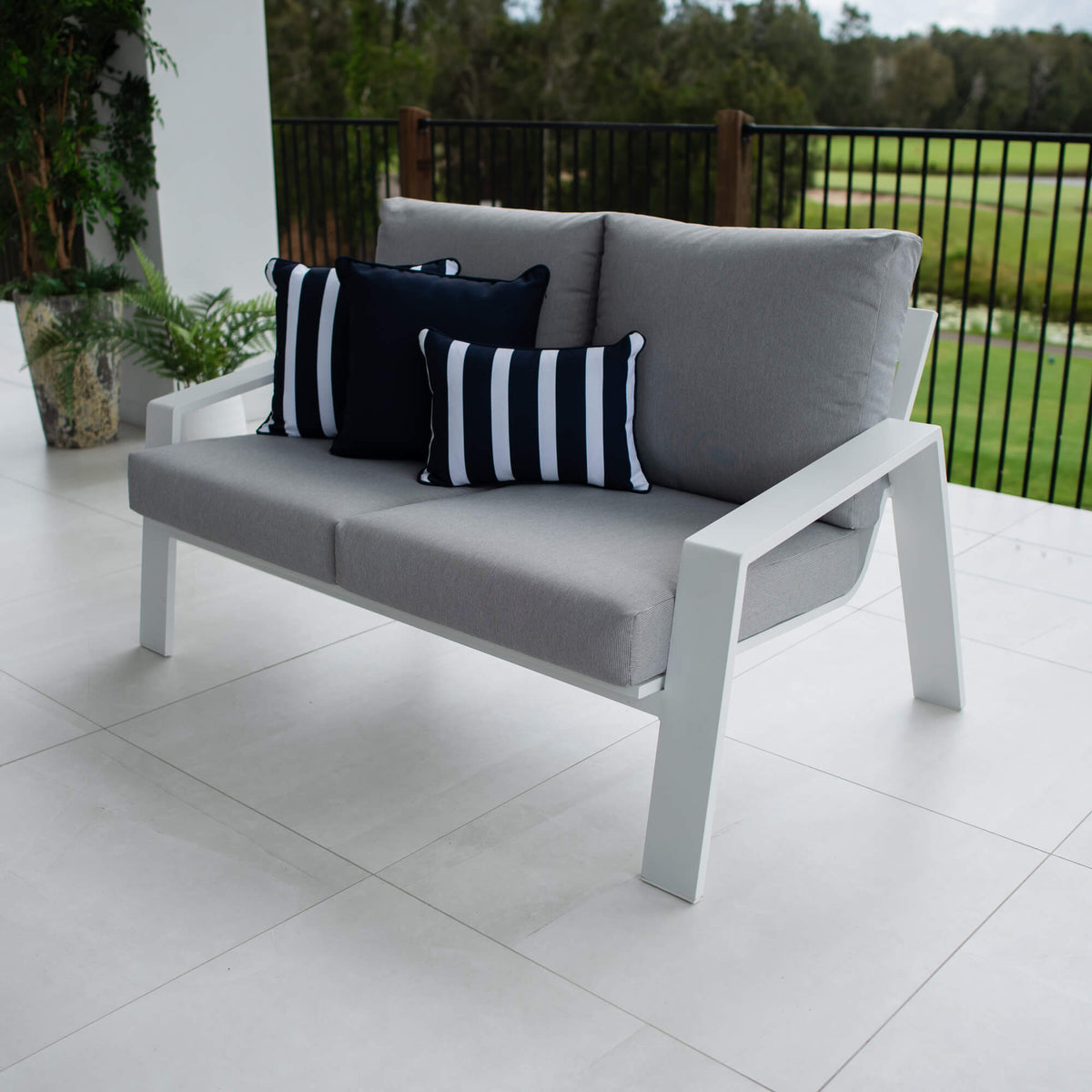 best-outdoor-furniture-Monica 2 Seater - White/Grey Outdoor Lounge Single #color_WHITE