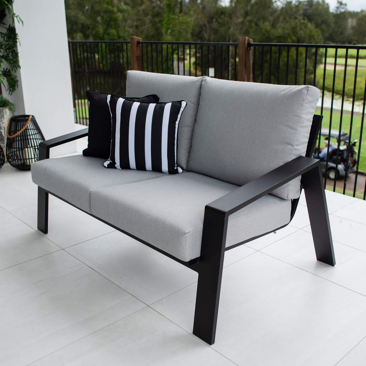 best-outdoor-furniture-Monica 2 Seater - White/Grey Outdoor Lounge Single #color_BLACK