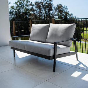 best-outdoor-furniture-Peru Aluminium 2 Seater - Outdoor Lounge Single #color_BLACK