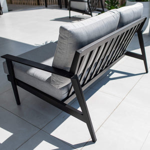 best-outdoor-furniture-Peru Aluminium 2 Seater - Outdoor Lounge Single #color_BLACK