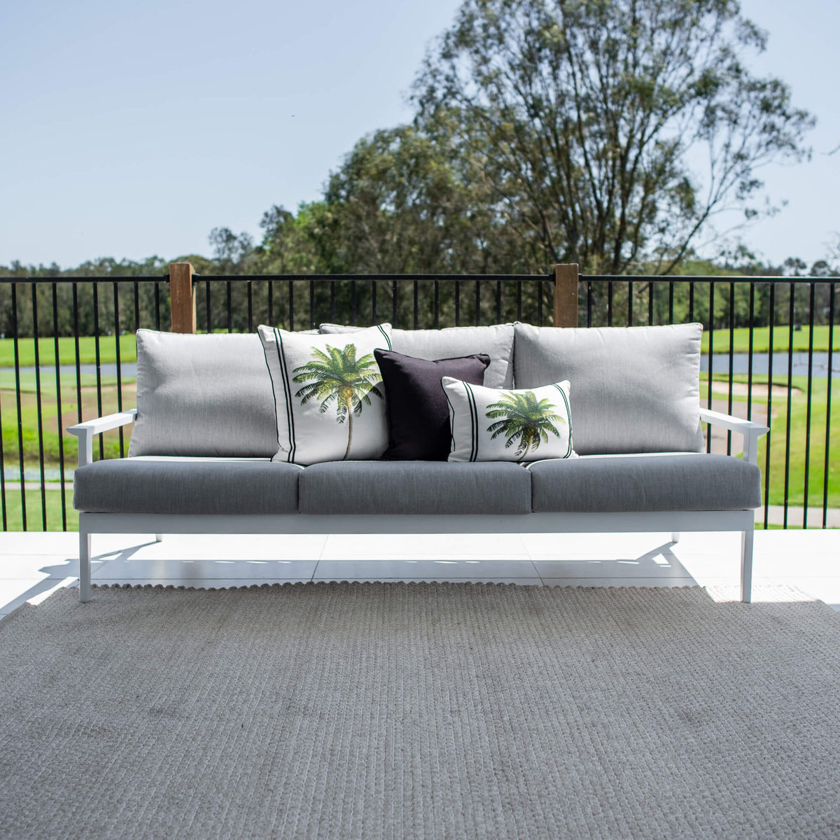 Peru Aluminium - 3 Seater Sofa