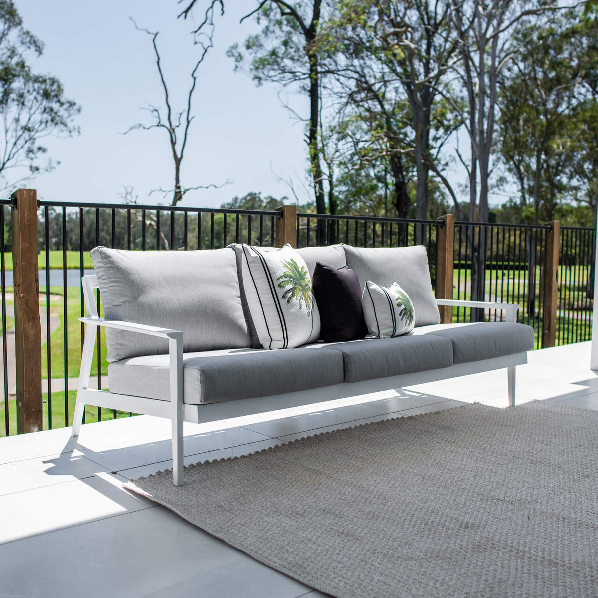 Peru Aluminium - 3 Seater Sofa