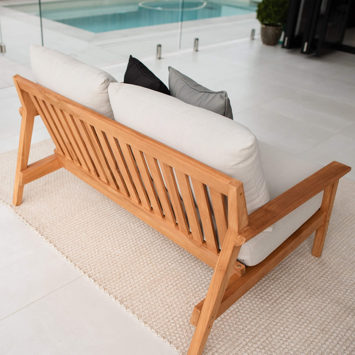 best-outdoor-furniture-Peru Teak 2 Seater Sofa - Outdoor Lounge #color_TEAK