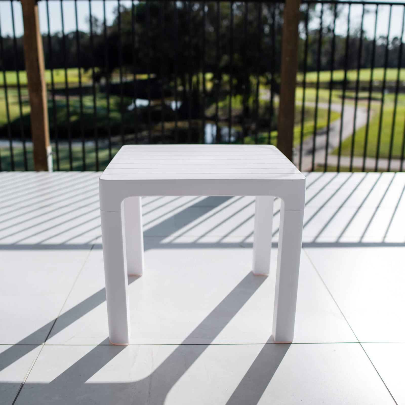 best-outdoor-furniture-Bali - Outdoor Side Table #color_WHITE