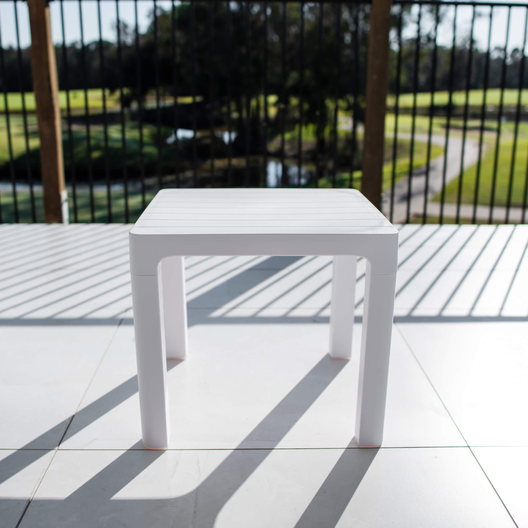 best-outdoor-furniture-Bali - Outdoor Side Table #color_WHITE