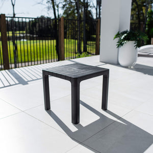 best-outdoor-furniture-Bali - Outdoor Side Table #color_BLACK