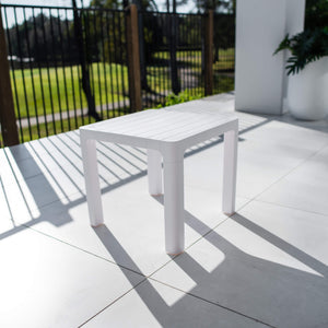 best-outdoor-furniture-Bali - Outdoor Side Table #color_WHITE