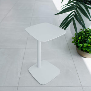 best-outdoor-furniture-Noosa - (35x35) - Outdoor Side Table #color_WHITE