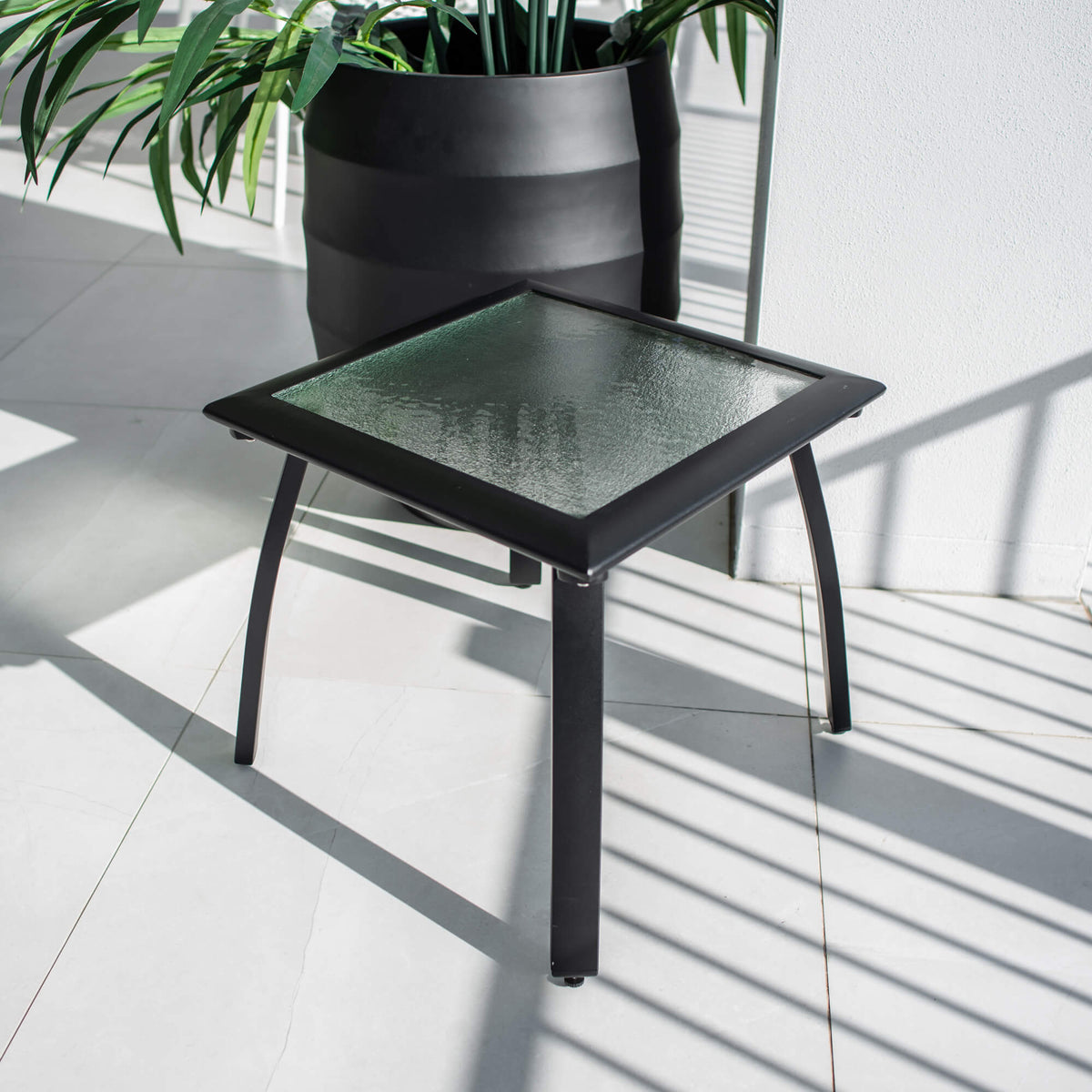 best-outdoor-furniture-Shelby - (50x50) - Outdoor Side Table #color_BLACK