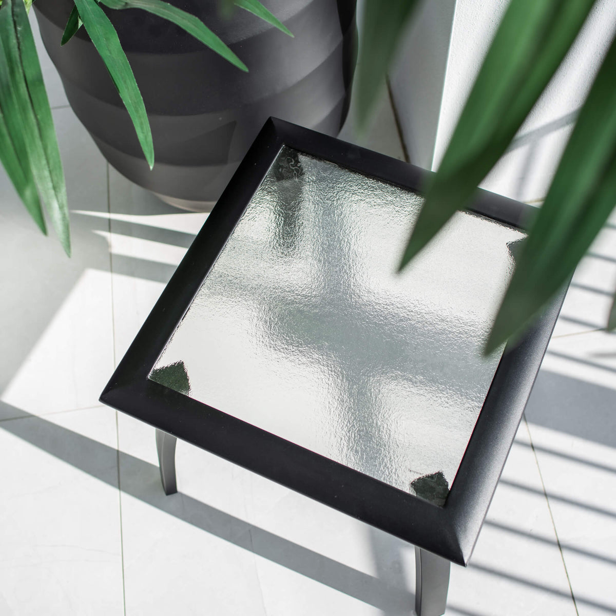 best-outdoor-furniture-Shelby - (50x50) - Outdoor Side Table #color_BLACK