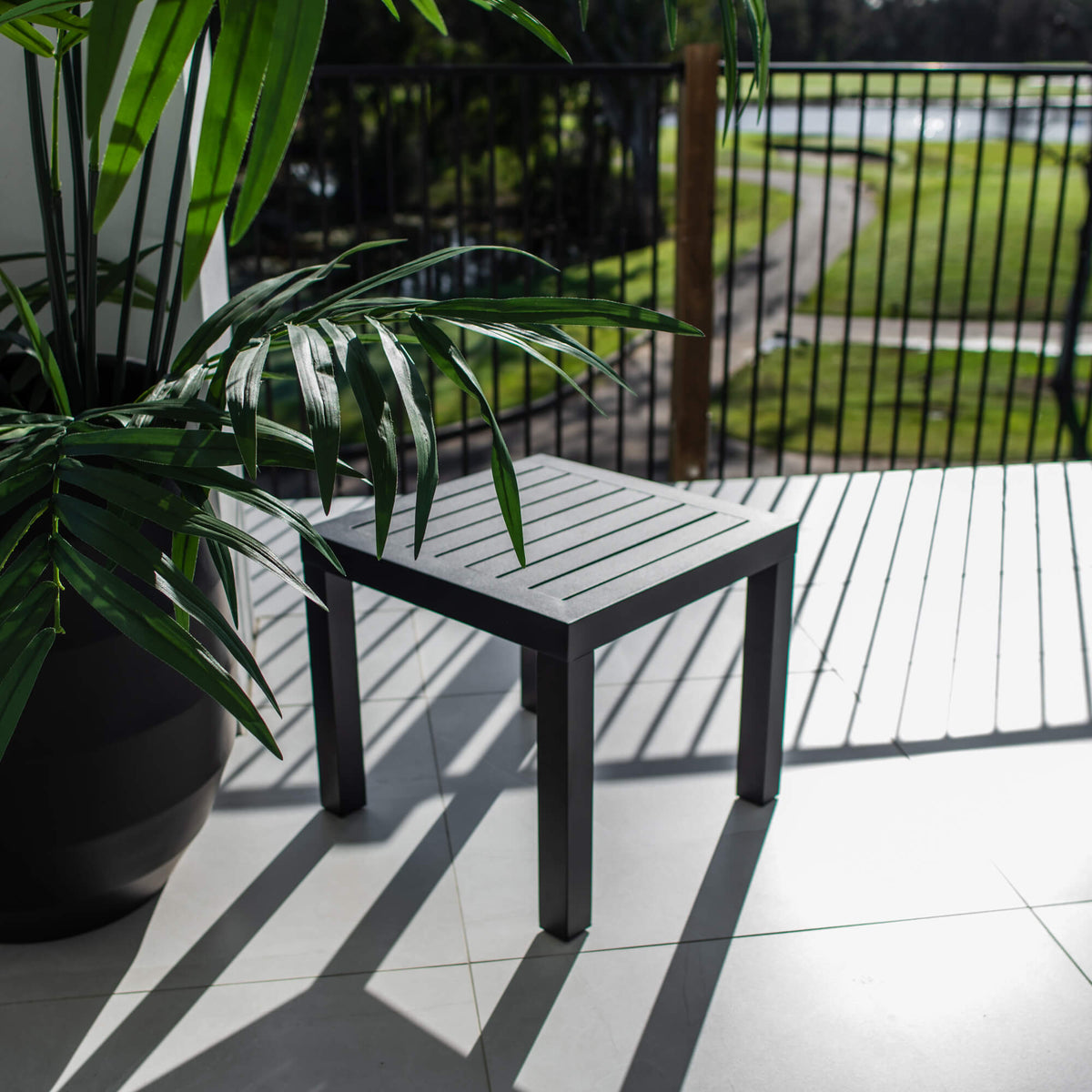 best-outdoor-furniture-Slat - (49x49) - Outdoor Side Table #color_BLACK