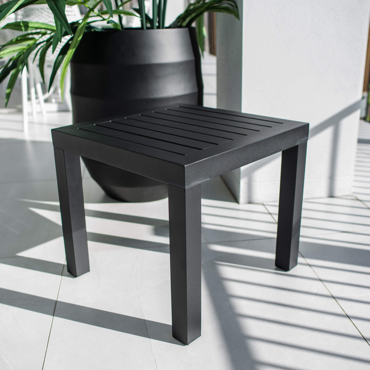 best-outdoor-furniture-Slat - (49x49) - Outdoor Side Table #color_BLACK