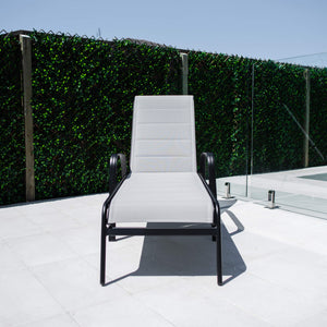 best-outdoor-furniture-Leona - Outdoor Sun Lounge #color_BLACK GREY