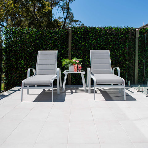 Leona Shelby - 3pce - Outdoor Sun Lounge