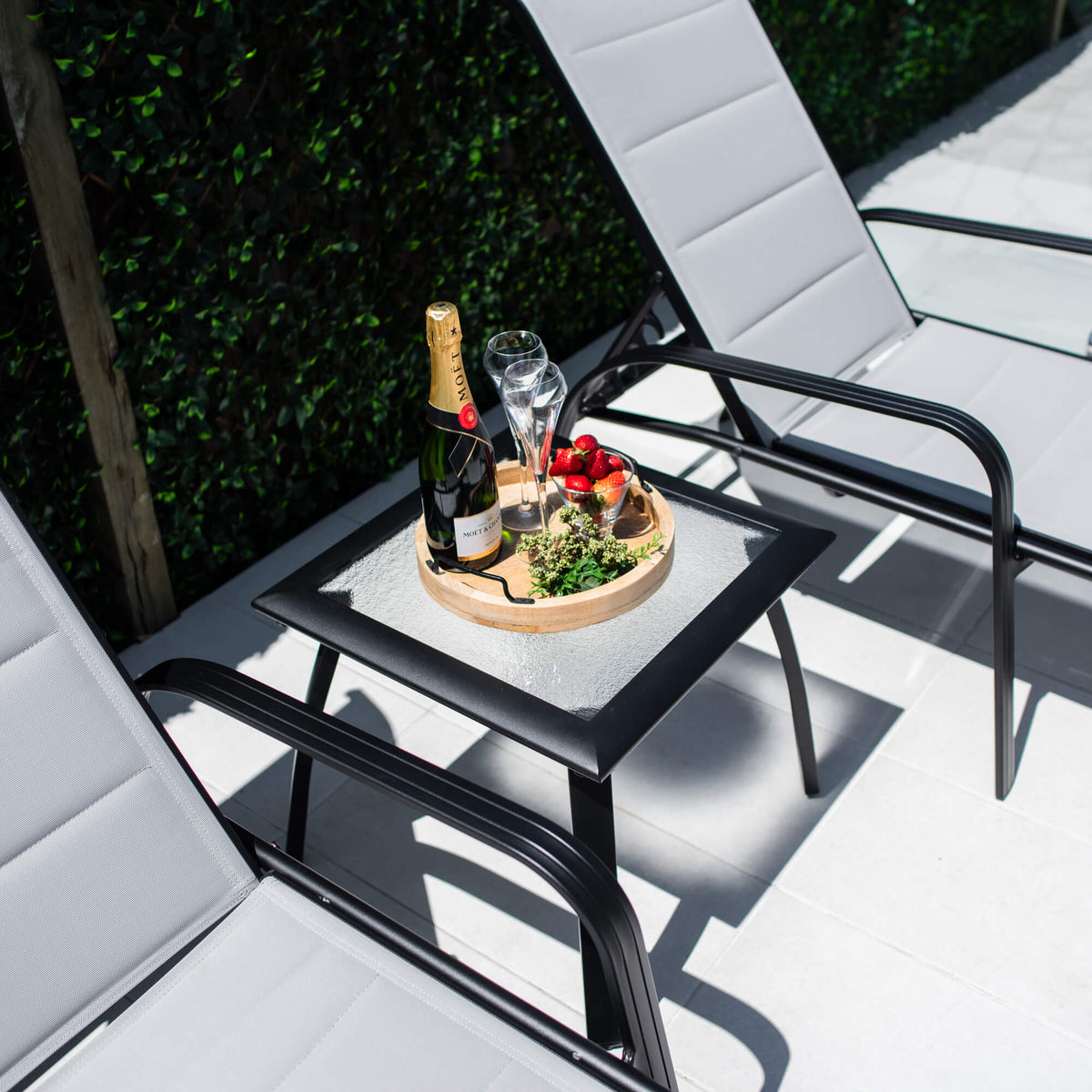 best-outdoor-furniture-Leona Shelby - 3pce - Outdoor Sun Lounge #color_BLACK-GREY