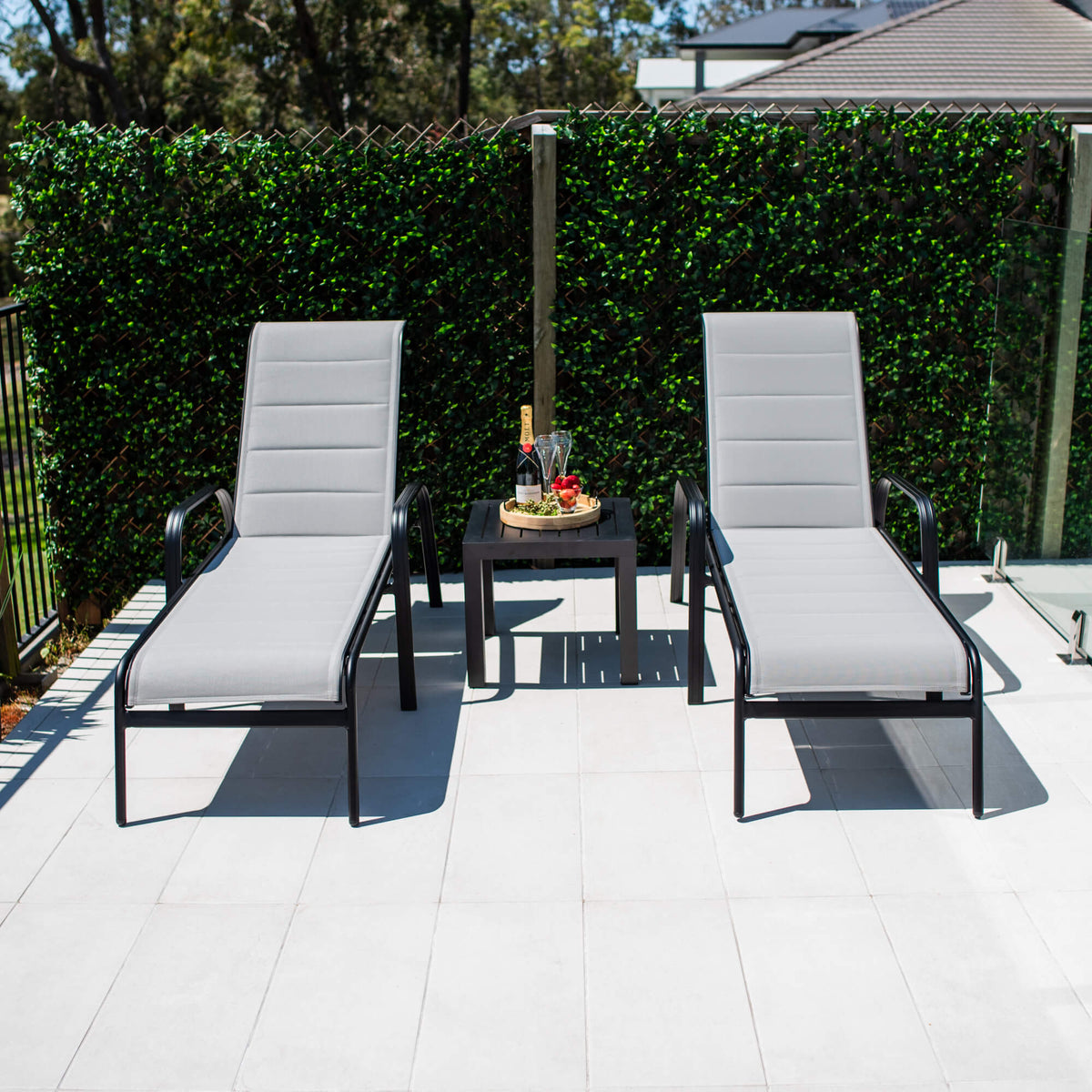 best-outdoor-furniture-Leona Slat - 3pce - Outdoor Sun Lounge #color_BLACK-GREY