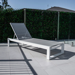 best-outdoor-furniture-Milan - Outdoor Sun Lounge #color_WHITE