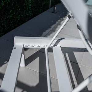 best-outdoor-furniture-Milan - Outdoor Sun Lounge #color_WHITE