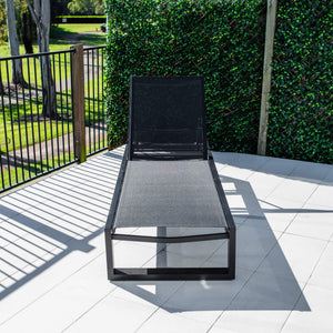 best-outdoor-furniture-Milan - Outdoor Sun Lounge #color_BLACK