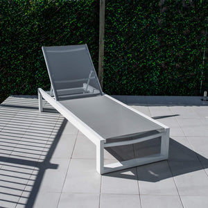 best-outdoor-furniture-Milan - Outdoor Sun Lounge #color_WHITE