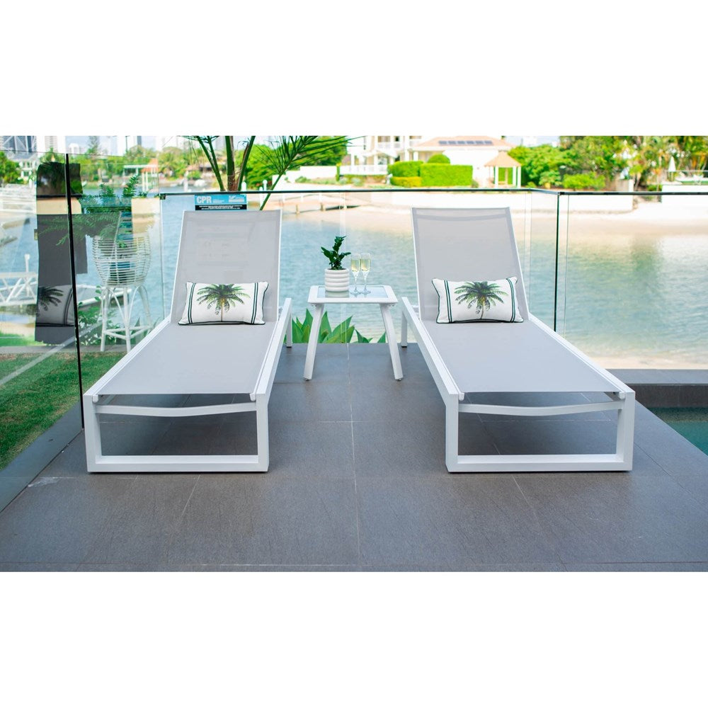 Milan NP Shelby - Outdoor Sun Lounge (3pce Package)