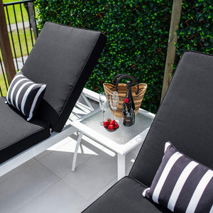 best-outdoor-furniture-Milan Shelby - 5pce - Outdoor Sun Lounge #color_BLACK WHITE