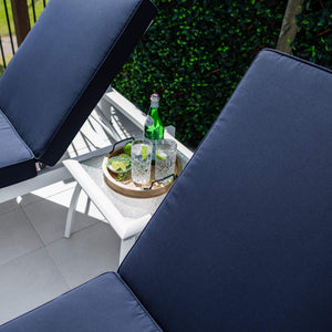 best-outdoor-furniture-Milan Shelby - 5pce - Outdoor Sun Lounge #color_WHITE NAVY
