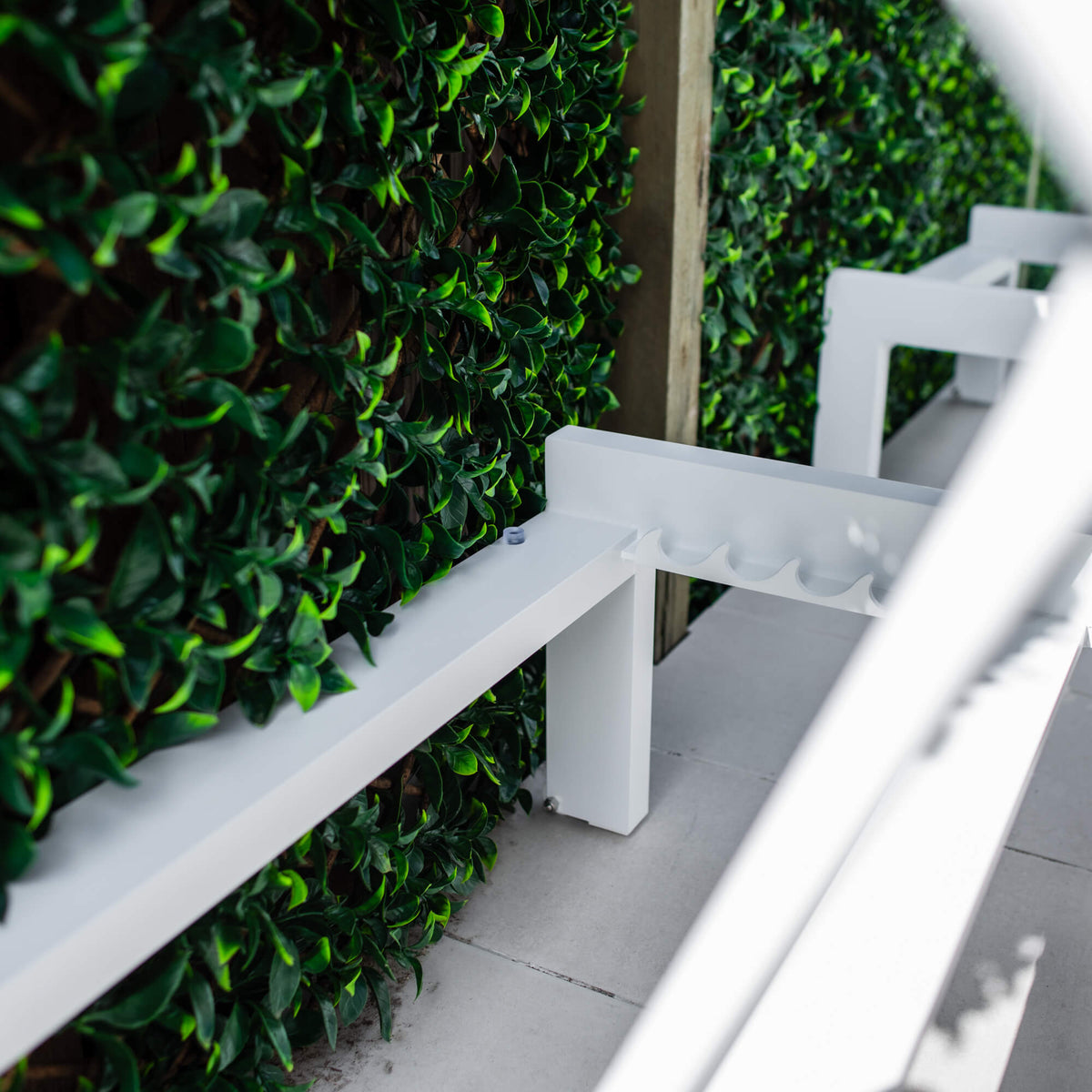 best-outdoor-furniture-Milan Shelby - 5pce - Outdoor Sun Lounge #color_WHITE GREY