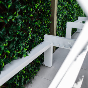 best-outdoor-furniture-Milan Shelby - 5pce - Outdoor Sun Lounge #color_WHITE GREY