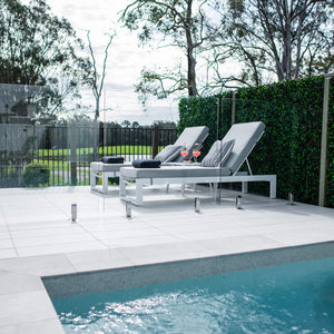 best-outdoor-furniture-Milan Shelby - 5pce - Outdoor Sun Lounge #color_WHITE GREY