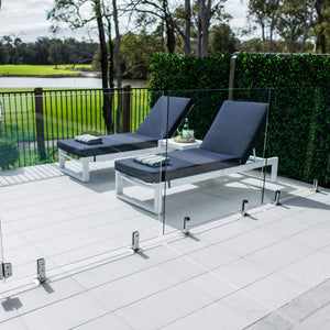 best-outdoor-furniture-Milan Slat - 5pce - Outdoor Sun Lounge #color_WHITE NAVY