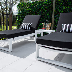 best-outdoor-furniture-Milan Slat - 5pce - Outdoor Sun Lounge #color_WHITE BLACK