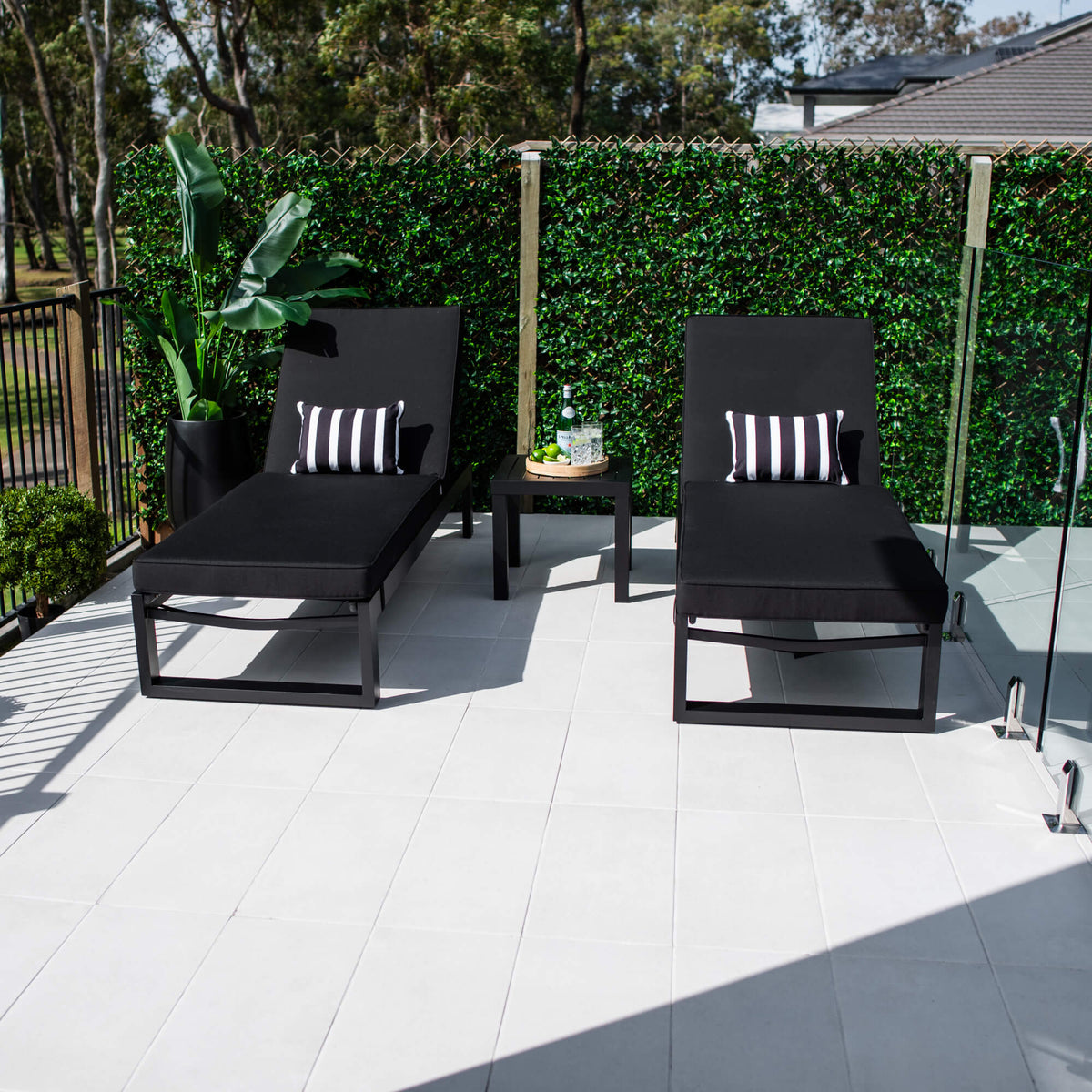 best-outdoor-furniture-Milan Slat - 5pce - Outdoor Sun Lounge #color_BLACK 