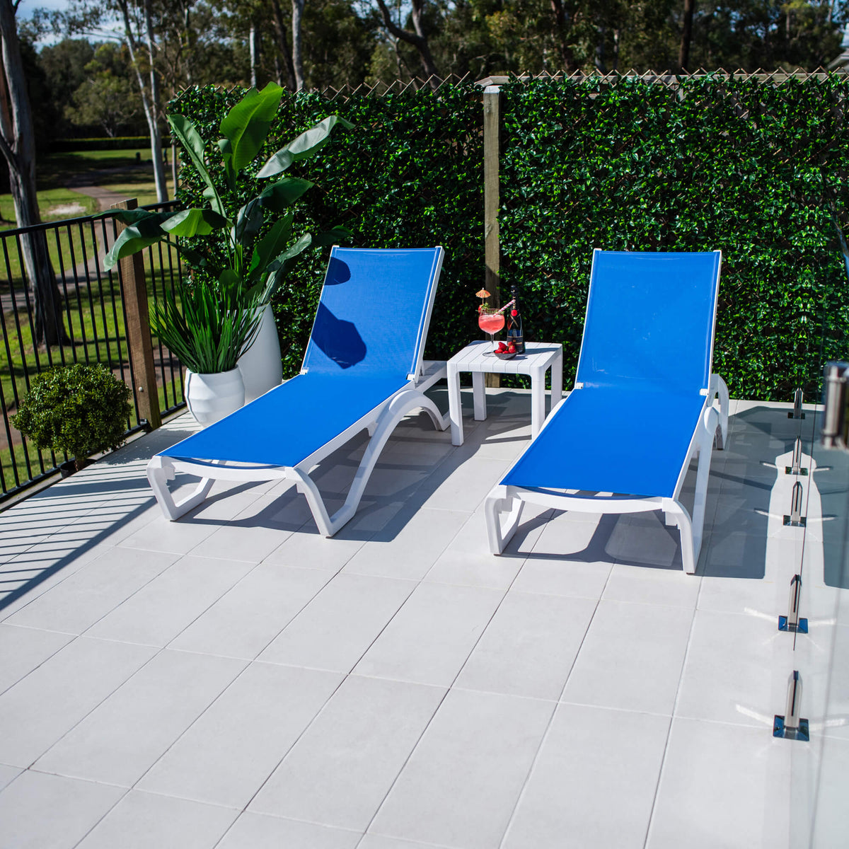 best-outdoor-furniture-Verona Bali - 3pce - Outdoor Sun Lounge #color_BLUE