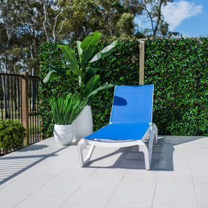 best-outdoor-furniture-Verona - Outdoor Sun Lounge #color_WHITE BLUE